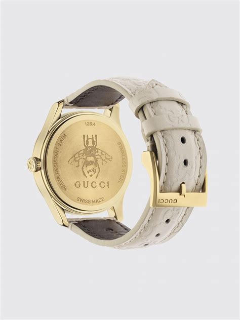 orologio gucci femminile perlato gucci 121.3 perlato|Orologio GUCCI 25H, 30mm in acciaio .